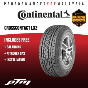 Continental CrossContact LX 2 265/65R17 225/55R18 Tyre